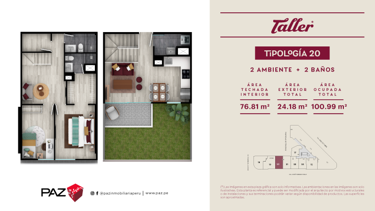 Plano 20 — Taller, 100.38 m²